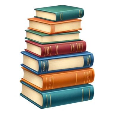 книги стопкой sticker