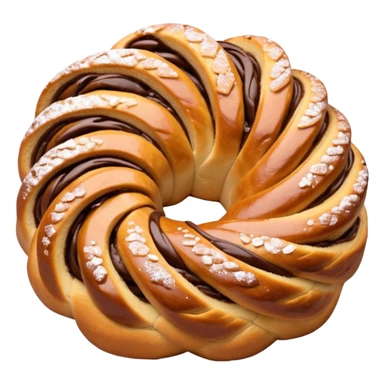 Chocolate babka sticker