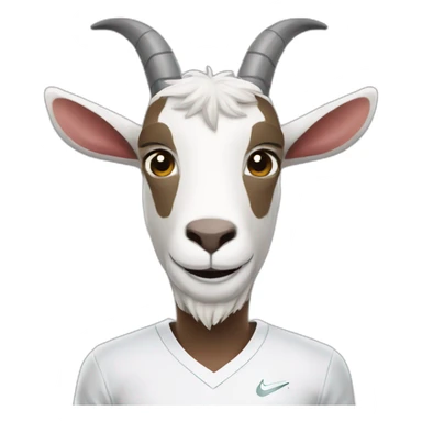 Goat football Messi or Ronaldo sticker