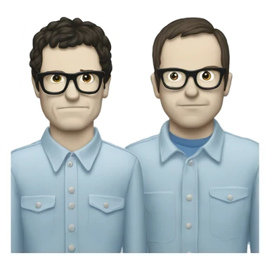 weezer blue album artwork  sticker