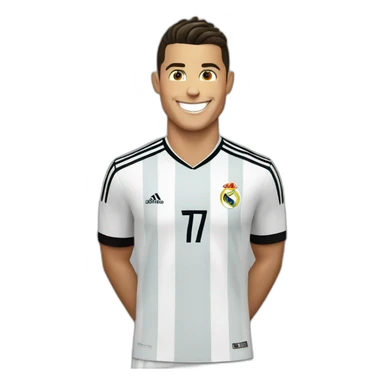 happy cristiano ronaldo sticker