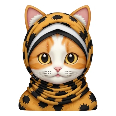 Hijab Cat sticker
