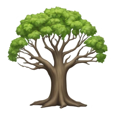 Leafless tree sticker