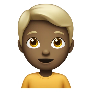 talking child with speech bubble  sticker