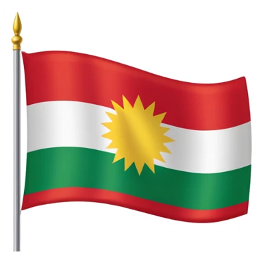 Make a Kurdistan emoji. sticker