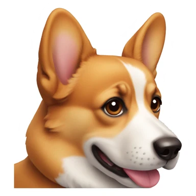 dog corgi sticker