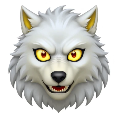 ESO white Werewolf sticker