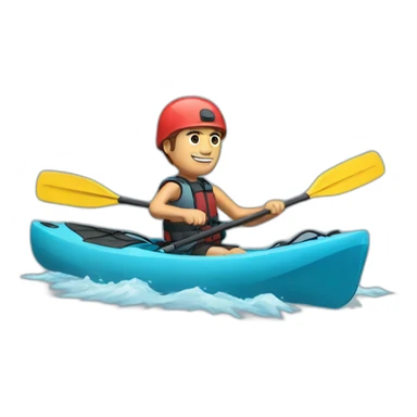 Dr Dave kayaking sticker