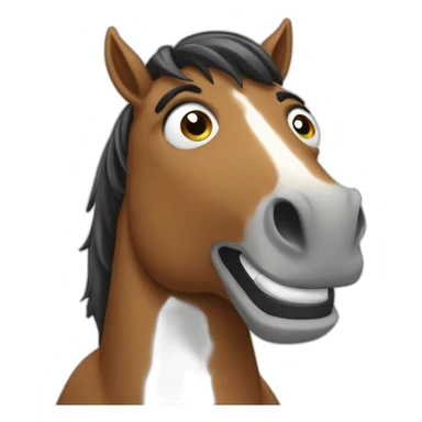 mr horse sing sticker