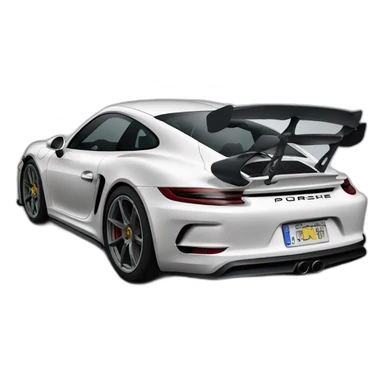 Porsche gt4 sticker