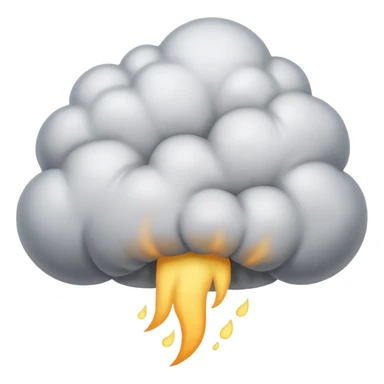 a human butt with fart coming out of it sticker