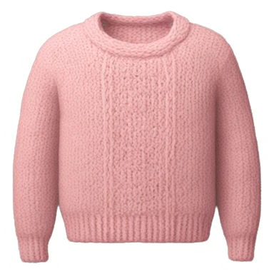 Light pink knitted sweater  sticker