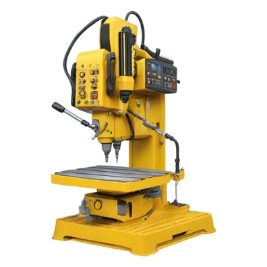 drilling machine sticker