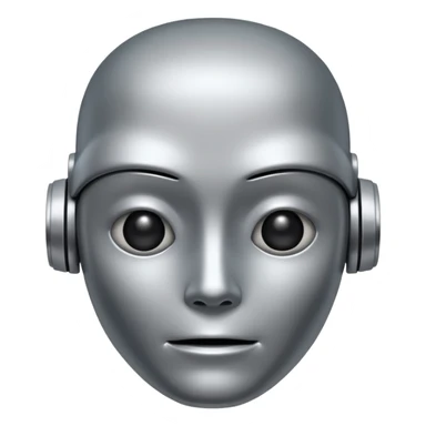 a stupid ai robot  sticker
