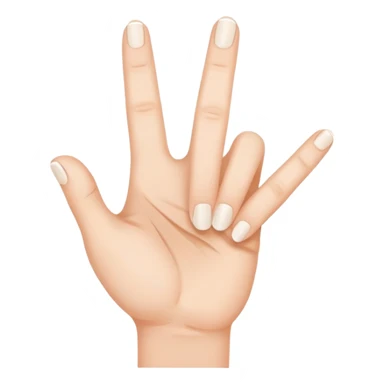 in hand make me T's sign sticker