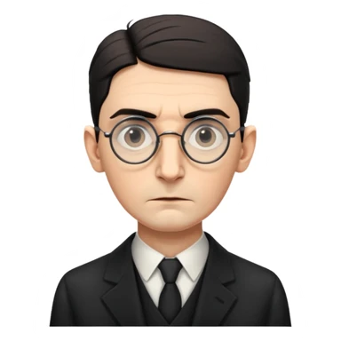 франц кафка sticker