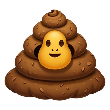 piece of poo sticker