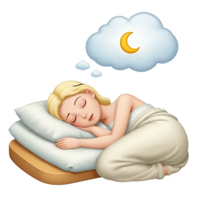 Dreaming of you while sleeping  sticker