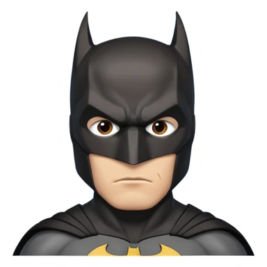 Gigachad gibi jawline flex atan batman sticker