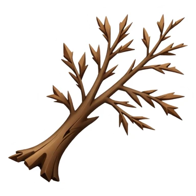 broken branch sticker