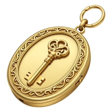 Tiny Key Locket
 sticker