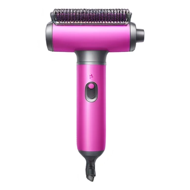 pink dyson airwrap hair styler sticker