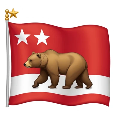 California flag sticker