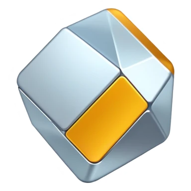 abstract irregular geometric shape with uneven edges and asymmetrical form sticker