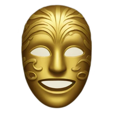 Masque ivoirien sticker