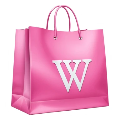 Realistic still life, Victoria's Secret- shopping bag sticker