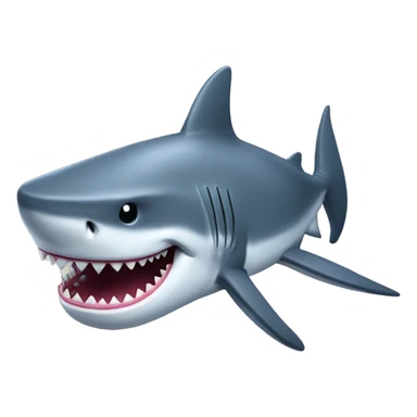 Shark wearing Ugg slippers  sticker