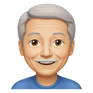 make a character looks like 67 smiling with eyes and mouth sticker