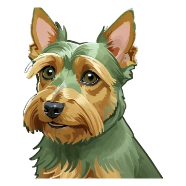 Silky Terrier sticker