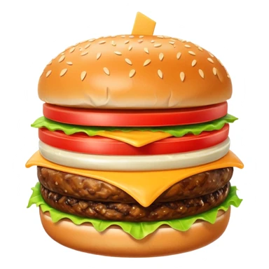 burger sticker