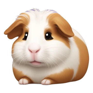 Guineapig laying down  sticker