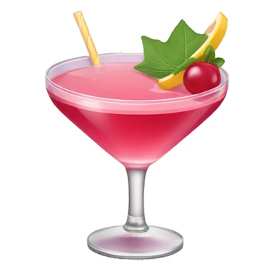 Cosmopolitan drink sticker