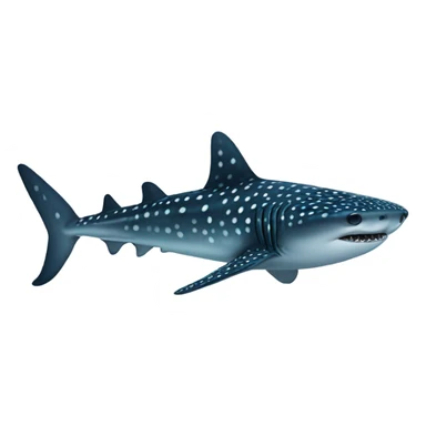 whale shark in water  sticker