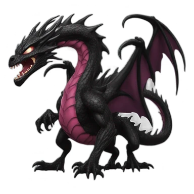 Carnage symbiote dragon sticker