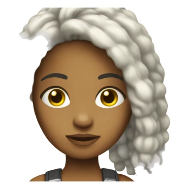 yellow star doll sticker