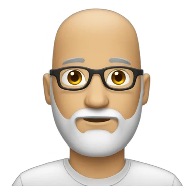 programmer-bald-beard sticker