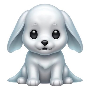 Ghost Puppy sticker