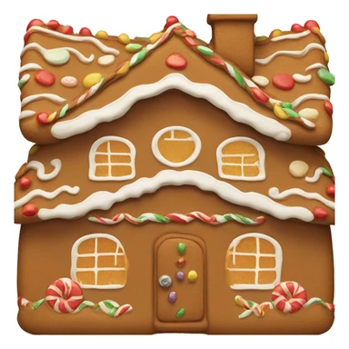 Cute ginger bread house  sticker