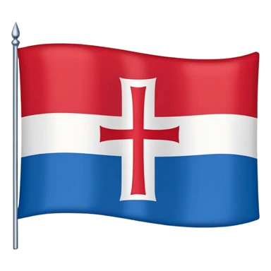 Flag emoji of the Aramaic flag sticker