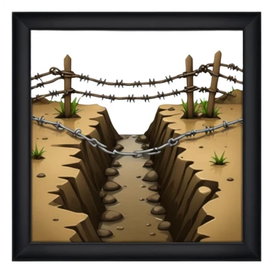 world war one, dirty trenches sticker