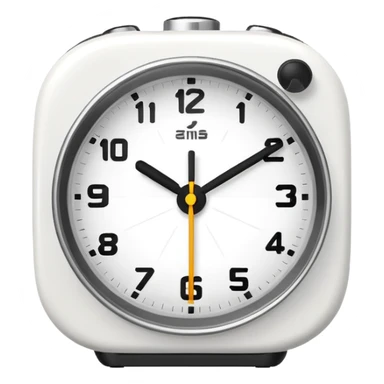 um DESPERTADOR minimalista sticker