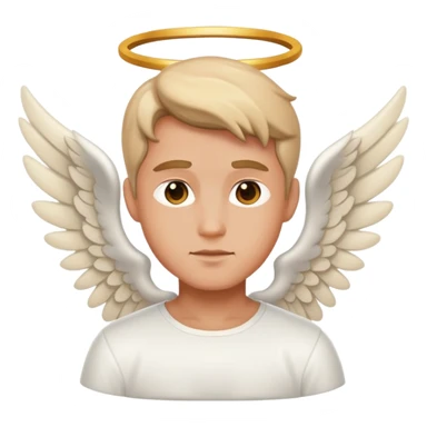 adult angel male emoji sticker