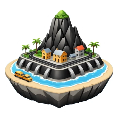 island infrastructure  sticker