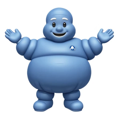 Michelin man sticker