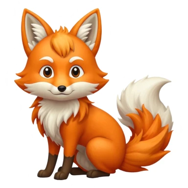 nine-tailed fox sticker