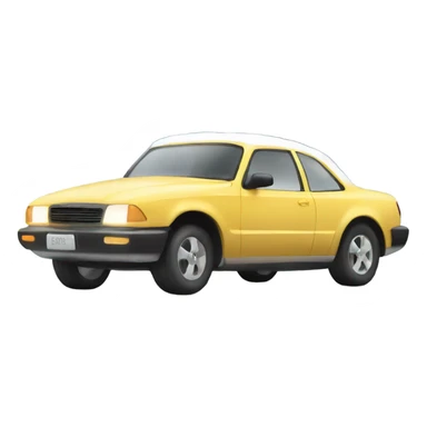 Christmas lights on a car sticker